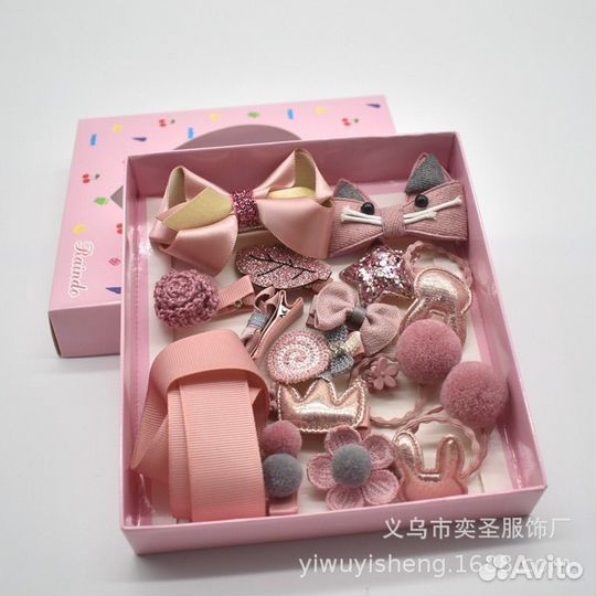 Детский набор резинок и заколок