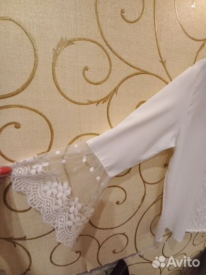 Блузка нарядная для девочки р.146