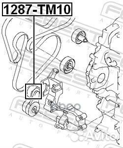 Ролик натяжной комплект 1287TM10 Febest