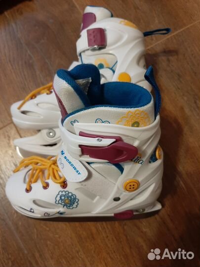 Коньки раздвижные для девочки