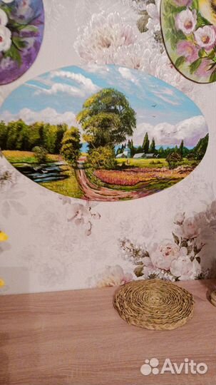 Пейзаж.Акрил