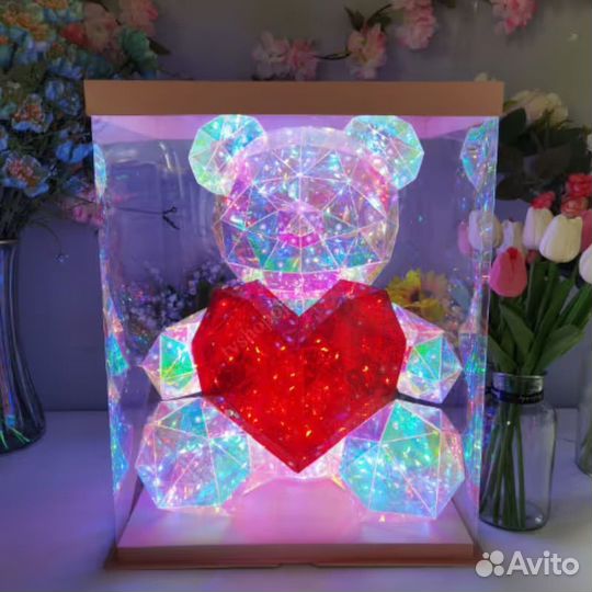 Светильник ночник медведь