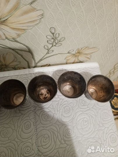 Стопки мельхиор