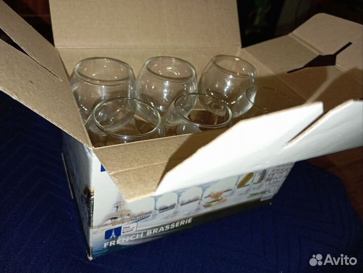 Набор рюмок 6 шт Французский Ресторанчик