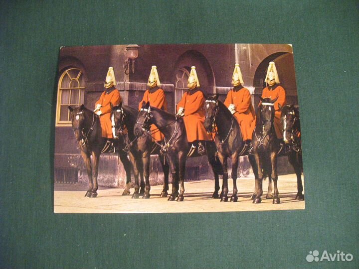 Открытки ретро. Парад в Лондоне