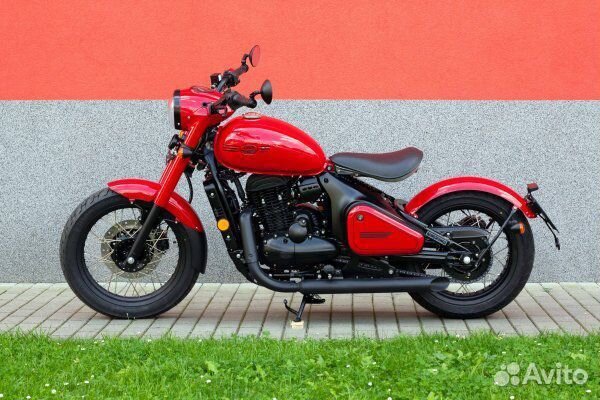 Мотоцикл Ява 350 Перак красный