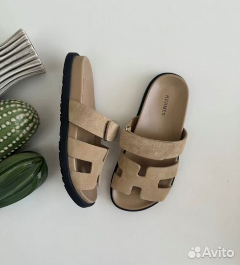 Шлепанцы женские Hermes Chypre