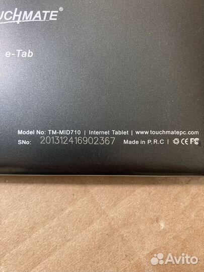 Тачскрин Touch Scrin корпус TM-MID710