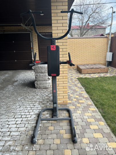 Турник брусья пресс 3 в 1 напольный