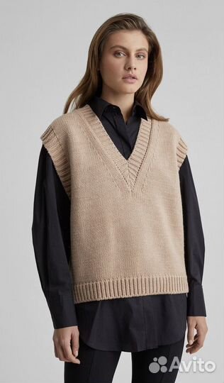 Жилет с вырезом aim clo