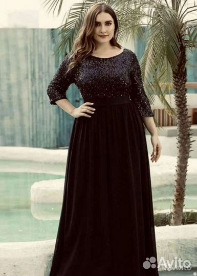 Продам шикарное платье plus size