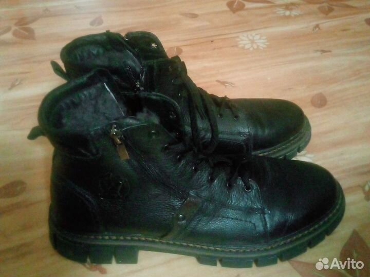 Ботинки мужские зимние 43 размер кожа