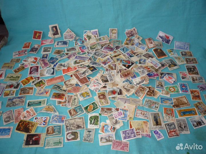 Марки СССР 40-50-60-70-х годов ок. 500 шт