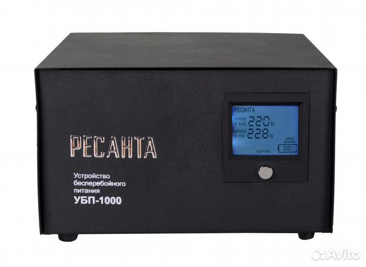 Источник бесперебойного питания ресанта убп-1000