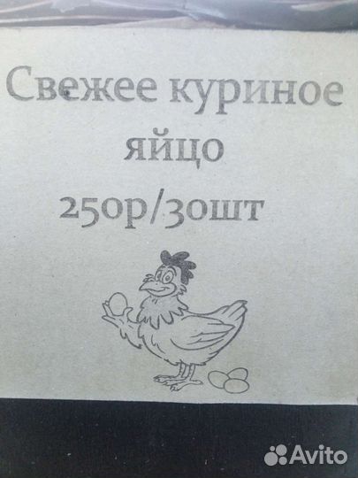 Домашние куриные яйца