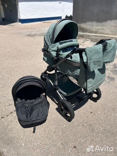 Коляска luxmom 3 в 1 бу