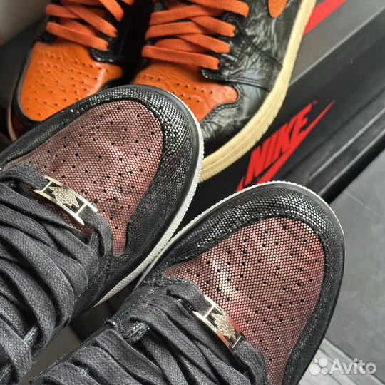 Nike air jordan 1 high og fearless rose gold