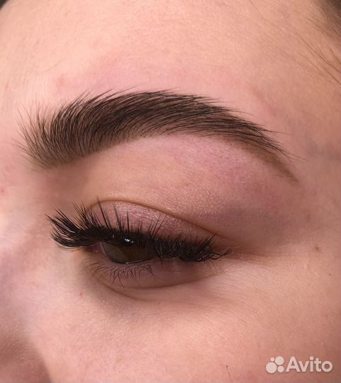 Орашивание и ламинирование бровей