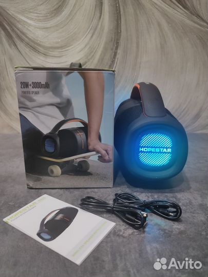 Портативная колонка Bluetooth Hopestar H-60