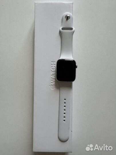 Apple watch 6 44 silver stainless steel