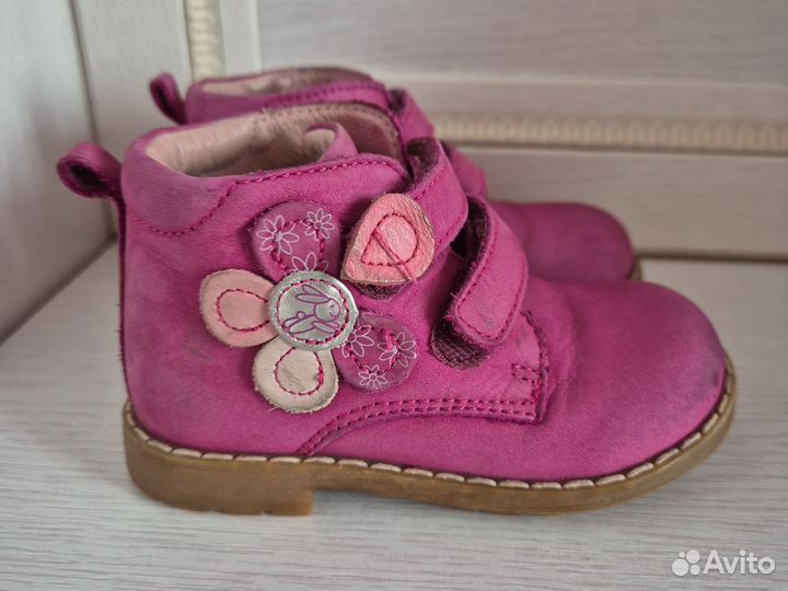 Ботинки для девочки демисезонные Kapika 22 размер