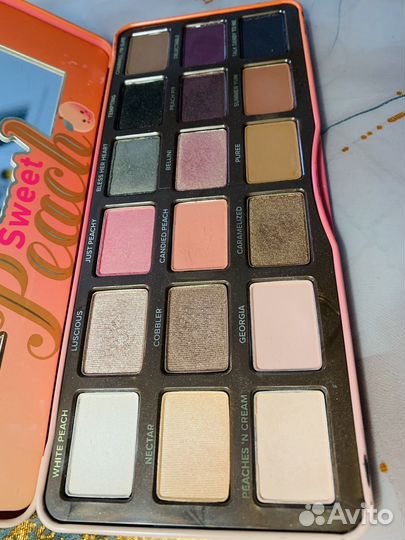 Палетки теней Too Faced