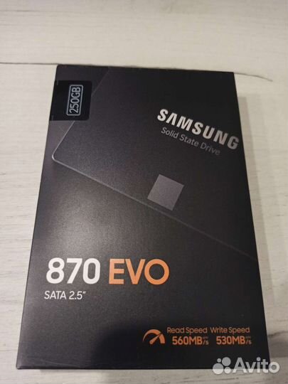 Ssd Samsung 870 EVO 250gb