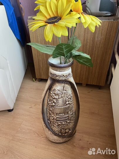 Ваза для цветов напольная