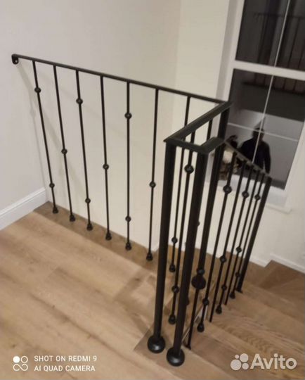 Перила из металла, кованные перила