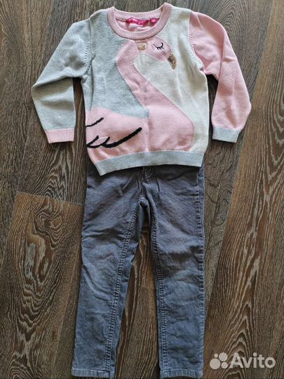 Пакет одежды на девочку 98 104