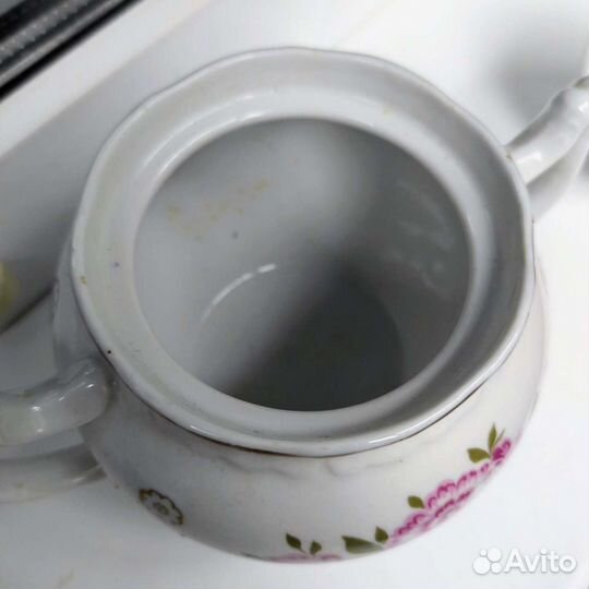 Сахарница молочник чашка фарфор Вербилки