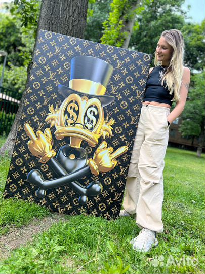 Картина на холсте Скрудж Макдак