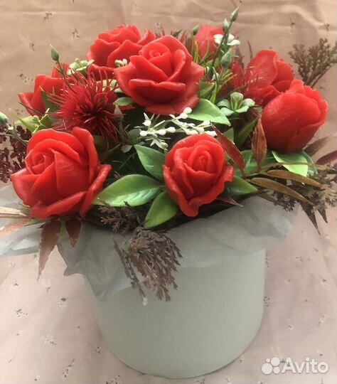 Букеты мз мыла ручная работа