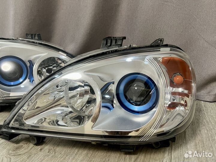 Фары w163