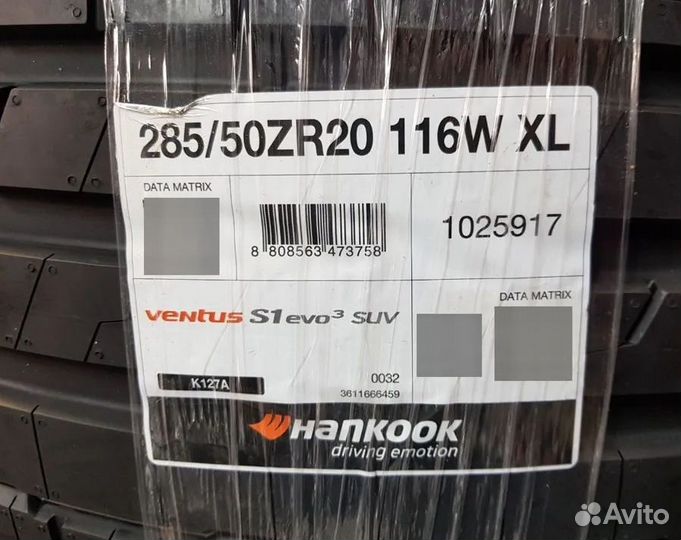 Hankook Ventus S1 Evo 3 K127 285/50 R20