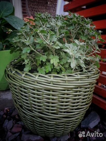 Кашпо из ротанга 12 литров