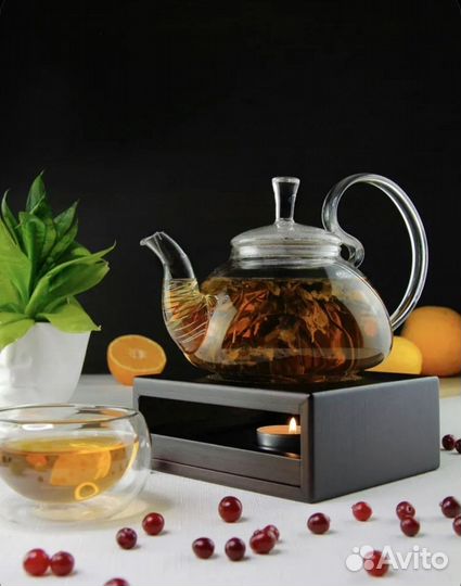 Подставка для подогрева свечой заварочного чайника