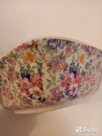 Салатник Квадратный Фарфор Италия