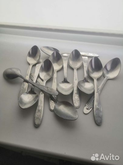 Ложки алюминиевые СССР 22шт