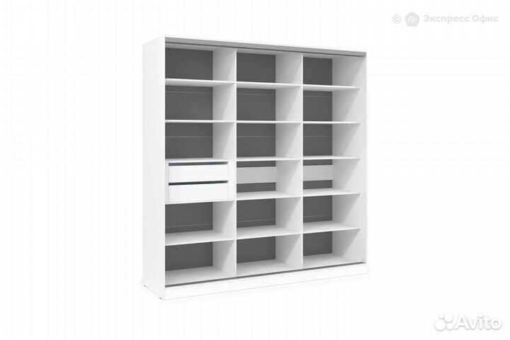 Шкаф-купе трехдверный Comfort шкддд.21.8