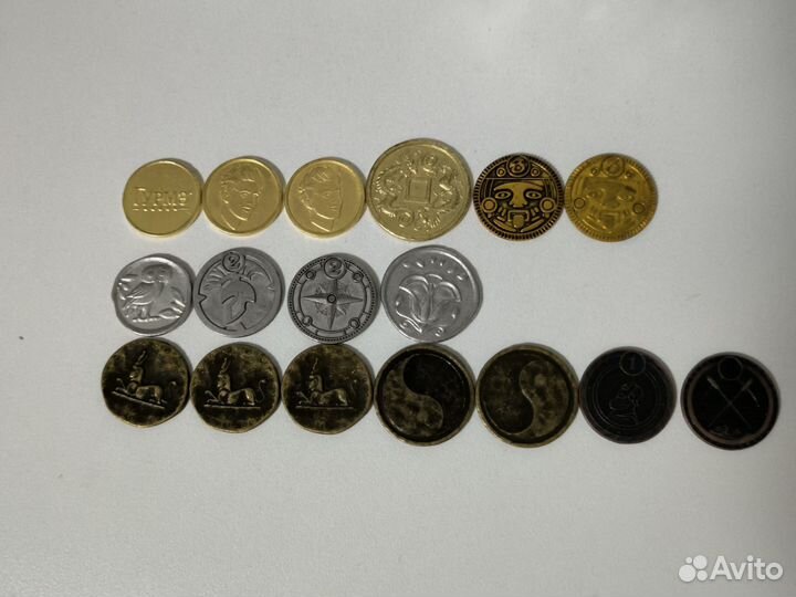 Монеты из магнита и пятёрочки