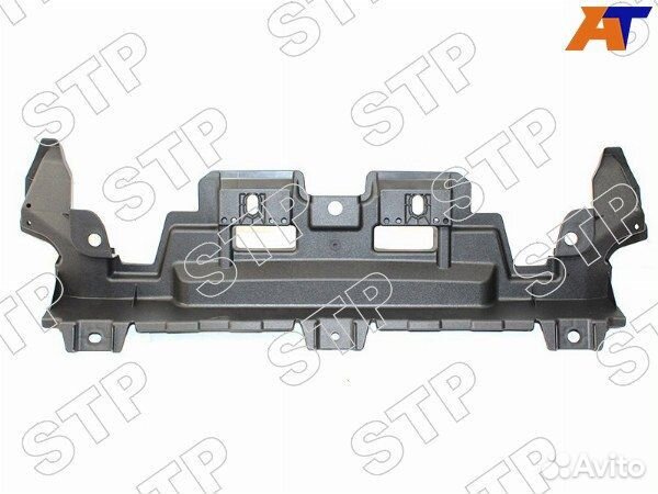 Накладка бампера toyota land cruiser prado