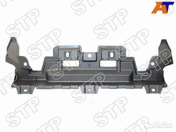 Накладка бампера toyota land cruiser prado