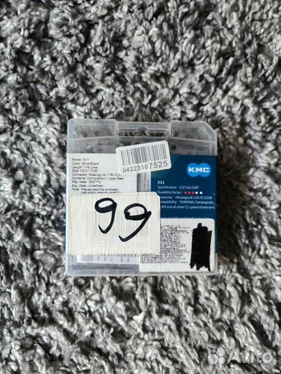 Велосипедная цепь kmc x11