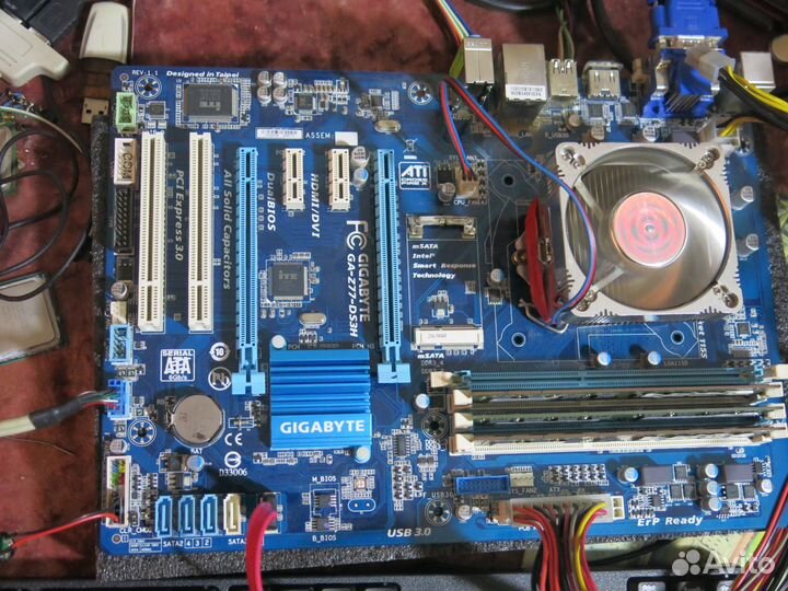 Материнская плата GA-Z77+Core i5-2320 Socket 1155