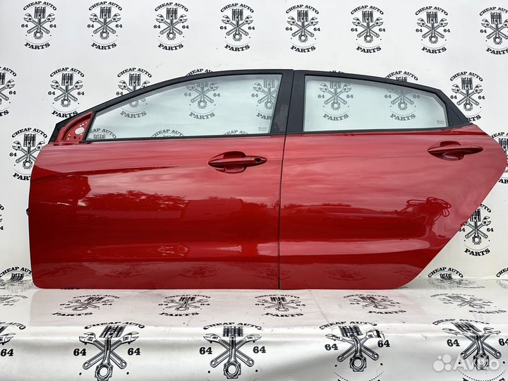 Двери левые Kia Rio 3 б/у Оригинал в сборе