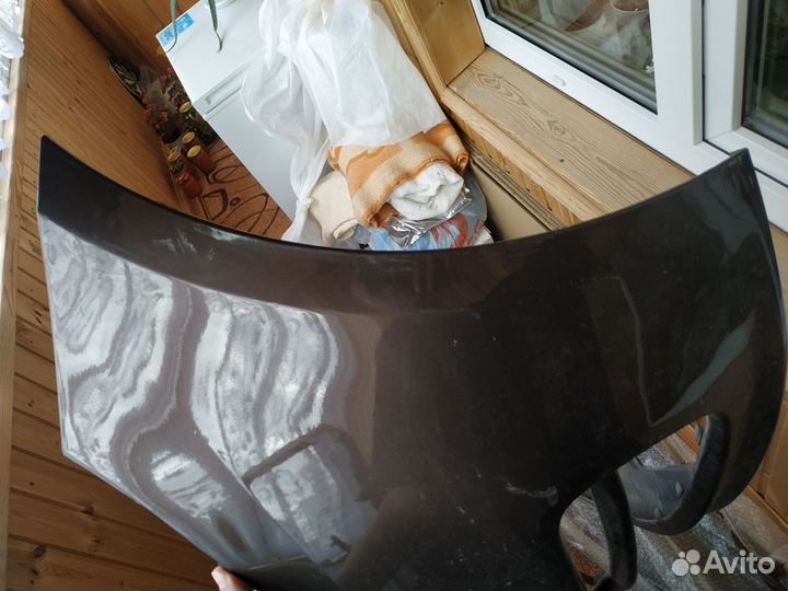 Передний бампер kia rio 3 коричневый