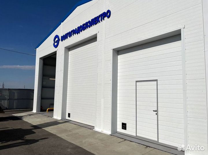 Гаражные секционные ворота