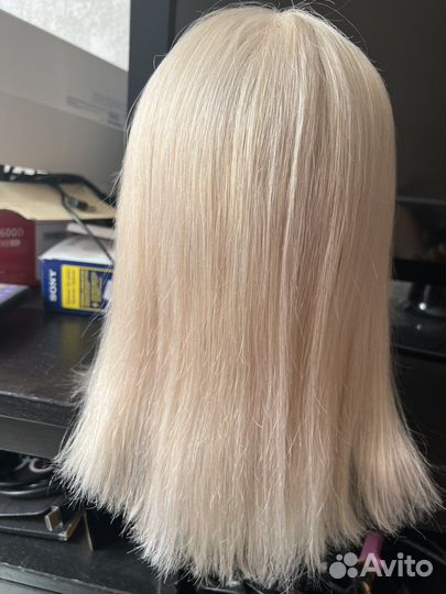 Система замещения волос блонд натуральная