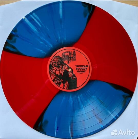 Death Scream Bloody Gore LP на цветном виниле